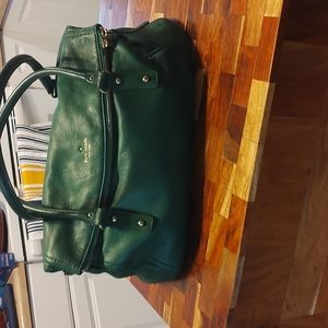 Kate Spade vintage large Kelly green